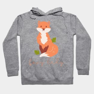 Fox Lovers Gift Foxy Lady Hoodie